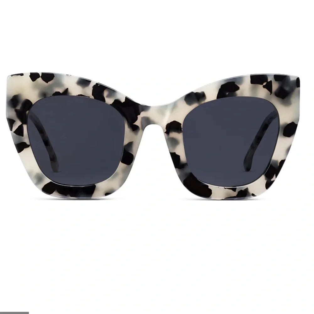 AMBITIOUS Marble frame + Black lenses Supernormal  NWOT - Picture 2 of 6